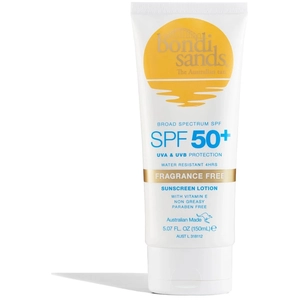 Bondi Sands Crème Solaire Spf 50+ Sans Parfum Pour Le Corps 150ml pas cher