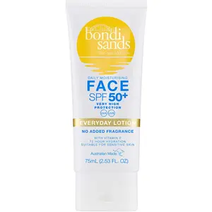 Loción facial sin perfume Face SPF50+ 75 ml pas cher
