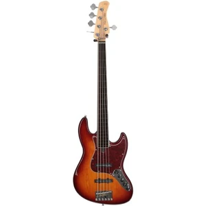 Sire Marcus Miller V7 Fretless 2nd Gen 5 Tobacco Sunburst - Elektrische basgitaar - sunburst