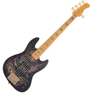 Sire V10 5/TBKS Marcus Miller 5-snarige actieve basgitaar Transparent Black Satin