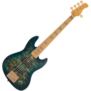 Sire V10 5/TGRS Marcus Miller 5-snarige actieve basgitaar Transparent Green Satin