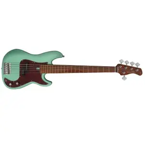 Sire Marcus Miller P5 5-String FL Mild Green 5-snarige fretloze elektr...