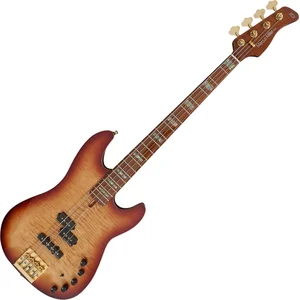 Sire P10 DX4/TS Marcus Miller 4-snarige actieve basgitaar Tobacco Sunburst