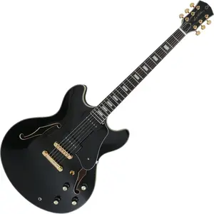 Sire Larry Carlton H7V Black semi-akoestische gitaar pas cher