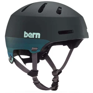 BERN Macon 2.0 Casque de vélo. Mixte, Retro Forest Green, Small pas cher