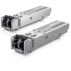 Ubiquiti UACC-OM-MM-1G-D - Module transmetteur SFP (mini-GBIC) - 1GbE - LC multi-mode - jusqu'à 550 m - 850 nm (pack de 2) pas cher