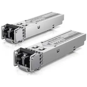 Ubiquiti UACC-OM-MM-1G-D - Module transmetteur SFP (mini-GBIC) - GigE - mode unique LC - jusqu'à 550 m - 850 nm (pack de 20) pas cher