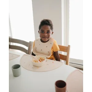 Comparateur de prix : Mushie Placemat Silicone Place Mat - Rainbow