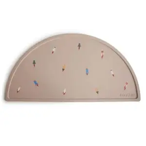 Mushie - Siliconen Placemats - Placemats - Rocket Ship pas cher