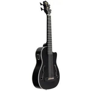 Comparateur de prix : Kala U-Bass Journeyman Black elektrisch-akoestische bas ukelele met gigbag