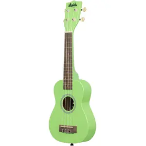 KALA Ukulélé Sauterelle (Acoustique, Soprano), Ukulélé, Vert pas cher