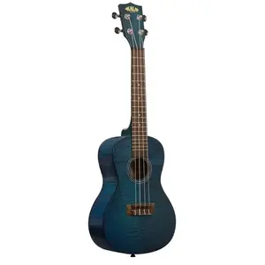 Kala Exotic Mahogany Blue concert ukelele met gigbag