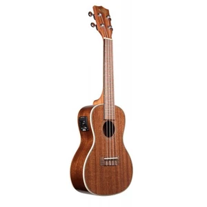 Kala Ka-Cge Acajou - Ukulele Concert Électro - Finition Brillante (+ Housse)