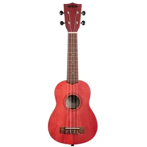 Kala Ka-Mrt-Red-S - Ukulélé Soprano Red Stained Meranti