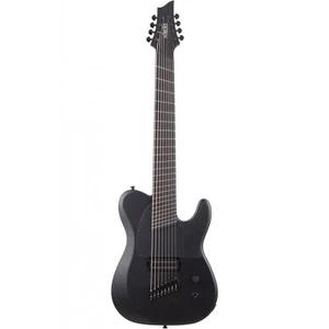 Schecter PT-8 MS Black Ops elektrische gitaar Satin Black Open Pore