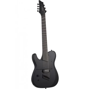 Schecter PT-7 MS Black Ops LH elektrische gitaar Satin Black Open Pore (linkshandig) pas cher