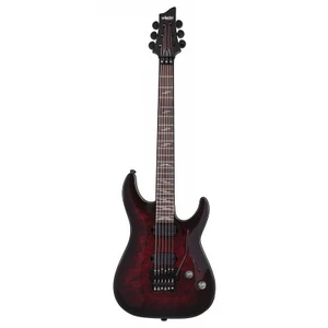 Schecter Omen Elite-6 FR Black Cherry Burst elektrische gitaar pas cher