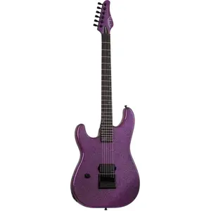 Schecter Signature Danskimo-6 Purple Sparkle linkshandige elektrische gitaarVendu parbax-music