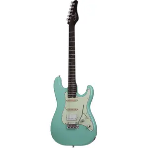 Schecter Nick Johnston Traditional HSS 10th Anniversary Atomic Green elektrische gitaar pas cher