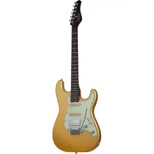 Schecter Nick Johnston Traditional HSS 10th Anniversary Atomic Saffron elektrische gitaar