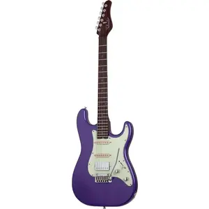 Schecter Nick Johnston Traditional HSS 10th Anniversary Atomic Violet elektrische gitaar pas cher