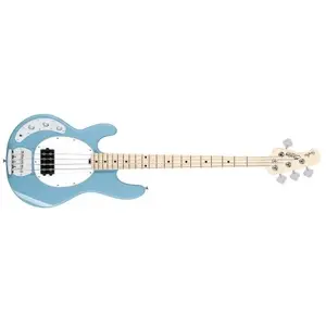 Sterling by Music Man StingRay Ray4 LH Chopper Blue linkshandige elekt...Vendu parbax-music