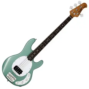 Comparateur de prix : Sterling by Music Man Stingray RAY34 Dorado Green elektrische basgitaa...