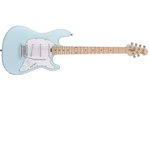 Comparateur de prix : Sterling by Music Man Cutlass CT30 SSS Daphne Blue