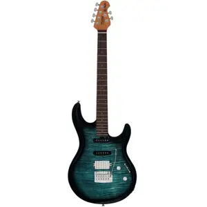Sterling by Music Man Luke HSS Yucatan Blue elektrische gitaar pas cher