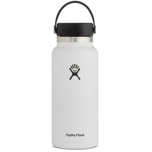 Thermos Hydro Flask wide mouth with flex cap 32 oz - blanc - TU