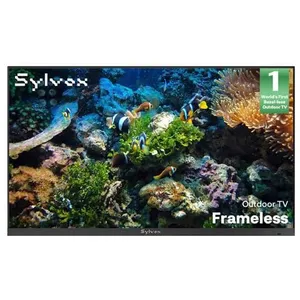SYLVOX Frameless-43 (109cm) TV Extérieur-TV 4K UHD-IP56 étanche-1000Ni... pas cher