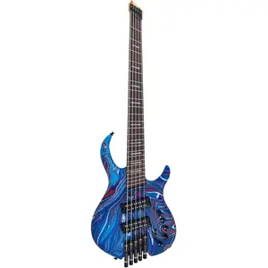 Sire Marcus Miller M6 5-String Headless Blue Swirl elektrische basgita... pas cher