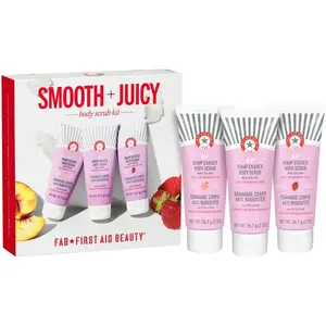 First Aid Beauty Smooth + Juicy Scrub Kit pas cher