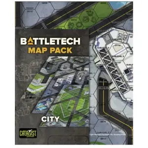 BattleTech | MapPack | City | Expansion | Miniature Game | Catalyst Game Labs | Ages 14+Vendu parbol