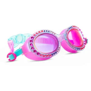Bling2o ZWEMBRIL: SPARKLE - Bedazzled Blue, siliconen, aanpasbare hoof... pas cher