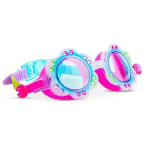 Bling2o ZWEMBRIL: PETALS - Blossom Blue, siliconen, aanpasbare hoofdba...Vendu parbol