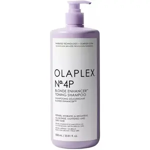 Olaplex, Shampoing, - NO.4P Blonde Enhancer Toning Shampoo 1000 ml (1000 ml) pas cher