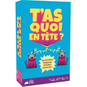 Jeu d’ambiance Asmodee T’as quoi en tête ? pas cher