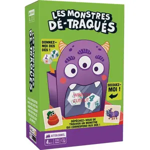 Jeu d’ambiance Asmodee Les Monstres Dé-Traqués pas cher