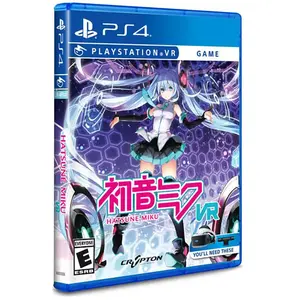 Playstation Games Ps4 Hatsune Miku Vr Import pas cher
