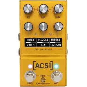 Walrus Audio Mako Series MKII ACS1 Stereo Amp + Cab Simulator met MIDI pas cher