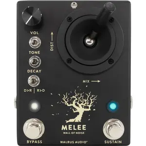 Walrus Audio Melee Black - Wall Of Noise - Reverb / Distortion Avec Jo... pas cher