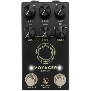 Comparateur de prix : Walrus Audio Voyager MKII Black - Distortion voor gitaren