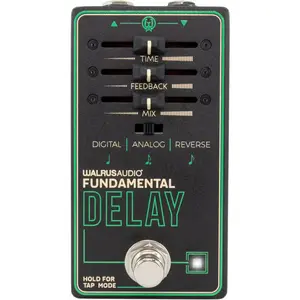 Comparateur de prix : Walrus Audio Fundamental Series Delay - Effect-unit voor gitaren
