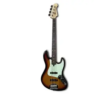 Lakland Skyline 44-60 Three Tone Sunburst Gloss elektrische basgitaar