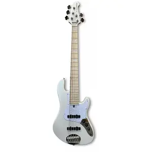 Lakland Skyline DJ-5 Darryl Jones Signature White Pearl Gloss 5-snarig...