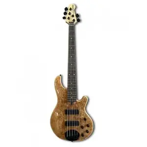 Lakland Skyline 55-01 Deluxe Natural Gloss Spalted Maple Top 5-snarige...