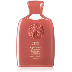 ORIBE Bright Blonde Shampoo for Beautiful Color Travel Size 75ml - szampon do piel gnacji blondów, chroni cy kolor i dodaj cy blasku pas cher