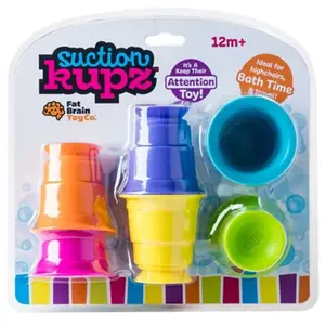 Jeu d'éveil Tomy Suction Kupz 6 gobelets ventouse pas cher
