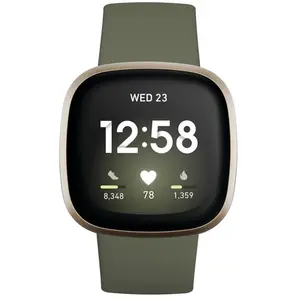 Fitbit Versa 3 - Smartwatch heren en dames - OlijfgroenVendu pargalaxus